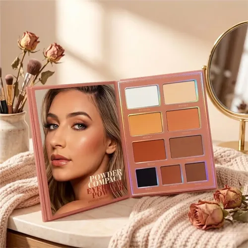 Paleta De Maquillaje 57 Colores Sombra Rubor Iluminador