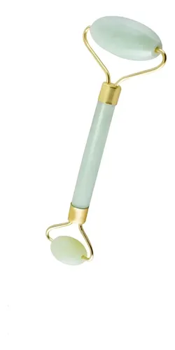 Rodillo De Jade Natural Masajeador Facial Y Antiarrugas