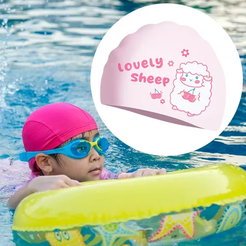 Gorro De Natación De Silicona Para Cabello Largo Y Corto, An