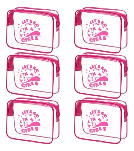– Set De 6 Bolsas De Maquillaje Aliceset Cowgirl Lets Go Cc