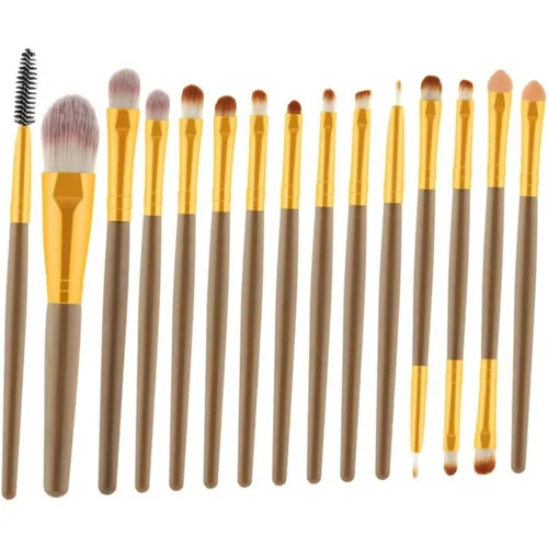 Set De 15 Brochas De Maquillaje Cosméticas