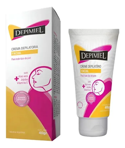 Crema Depilatoria Depimiel Rostro Todo Tipo De Piel 40gr