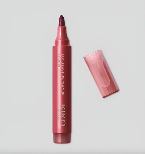 Labial Long Lasting Colour Lip Marker 107 Kiko Milano Color Deep Pink
