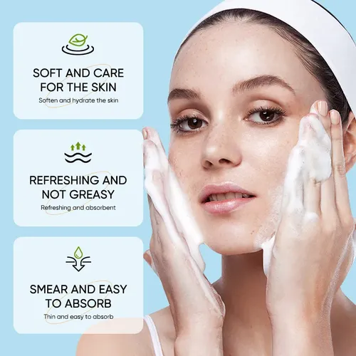 Mousse Limpiadora De Aloe Vera, Refrescante, Limpia En Profu