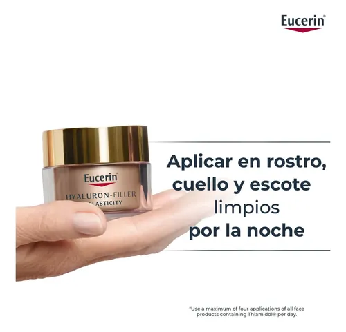 Crema Antiedad Hyaluron-filler Elasticity 50ml Noche Sensible Eucerin