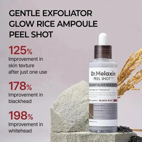 Ampolla Exfoliante De Arroz Negro Dr.melaxin Peel Shot Hx