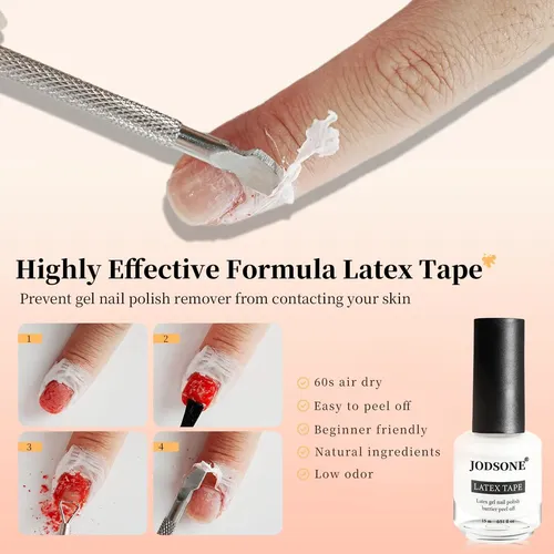 Kit Removedor De Esmalte De Uñas En Gel Jodsone 5 En 1