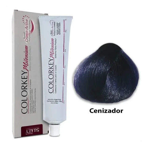 Silkey Colorkey Milenium Coloración Permanente En Crema 120g