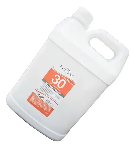 Agua Oxigenada Nov Oxidante Crema 30vol Bidón Por 4800ml X2