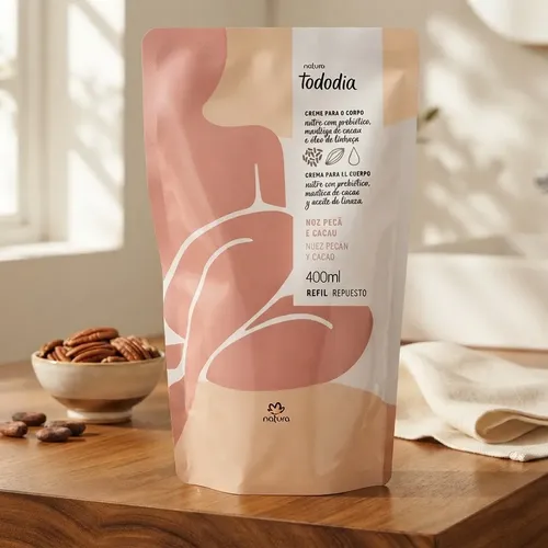Repuesto Natura Tododia Pecan Y Cacao 400ml