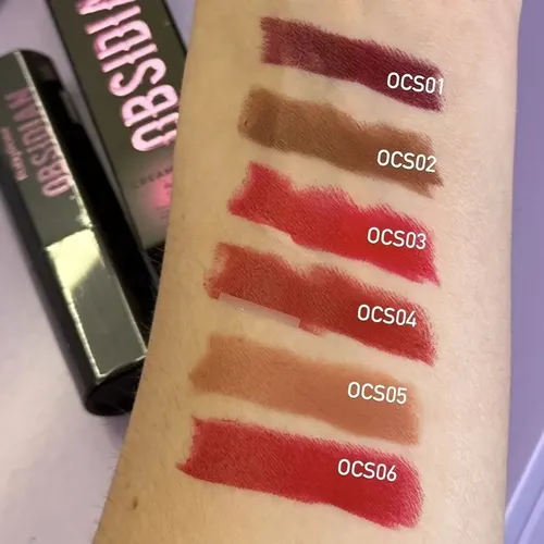 Labial Ruby Rose Obsidian Mate Ocs04 Barra 4g