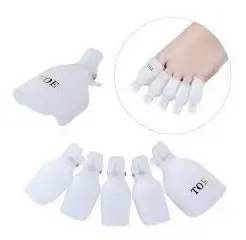 Kit Removedor Uv Broches Toallitas Uñas Pies Manos Economico