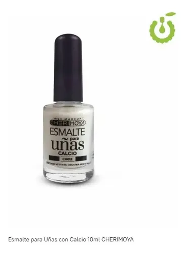Esmalte Para Uñas Calcio 10 Ml Cherimoya Color Foto