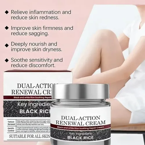 Crema Renovadora De Doble Acción Keratin Erase, Hidratante