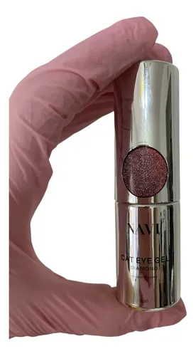 Esmalte Ojo De Gato Diamond Navi Rojo Fashion Nails 8ml Color 01