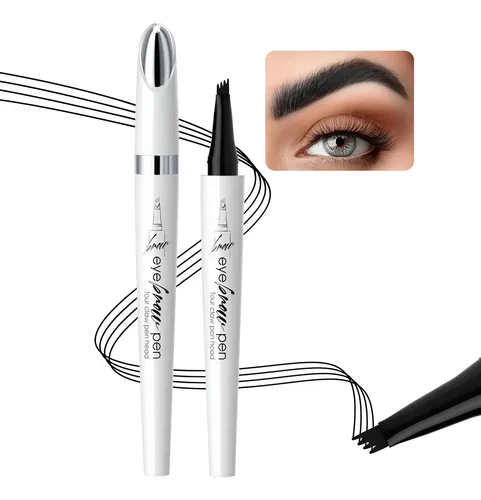 Lápiz De Cejas Microblading 3d Con Aplicador Impermeable