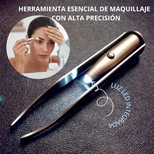 Lijx Pinzas Y Alicates For Cejas Portátiles De Acero