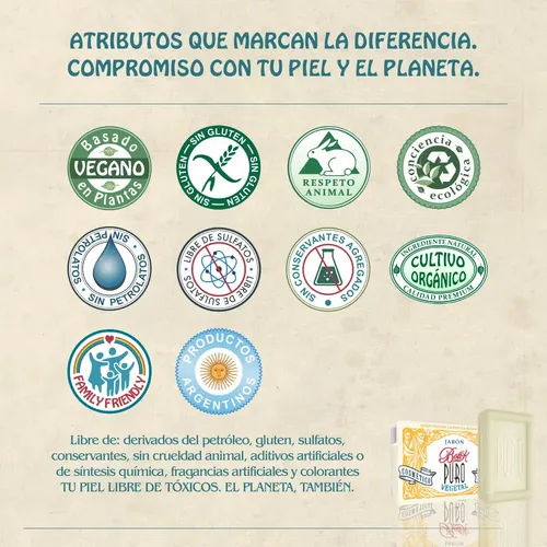 Jabón Vegetal En Barra Caléndula y Manzanilla 85gr Boti-k Puro