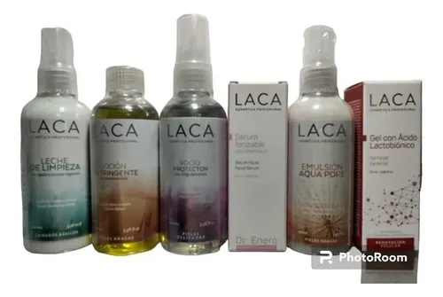 Kit Mixta Tolerante Limp Astringente Rocío Vit C Aqua Ácido