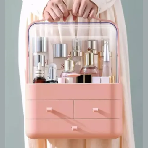 Organizador Maquillaje Portatil Escritorio Porta Cosmetico