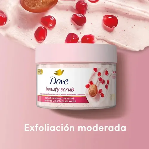 Pack X2 Dove Exfoliante Corporal Granada Y Manteca De Karité