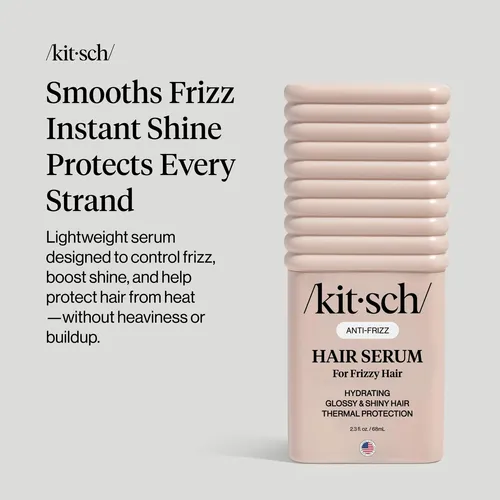 Sérum Para El Cabello Kitsch Frizz Control, 2.3 Oz, Antiencr