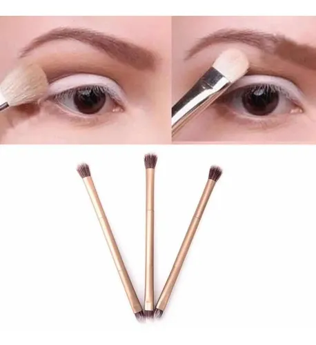 Brocha Para Sombra Doble Puntas Difuminar Individual Uniform