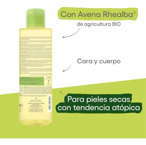 Aderma Exomega Control Aceite Limpiador Emoliente 500 Ml