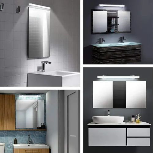 Luz De Espejo Led Recargable Portátil Inalámbrica Brillo Con