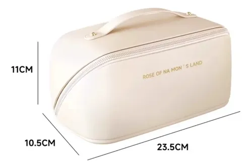 Neceser Porta Cosmeticos Organizador Maquillaje Ecocuero