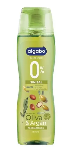 Shampoo Sin Sal Oliva Y Argán 750ml Algabo