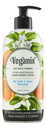 VEGANIS Leche Extra Humectante Con Neroli Salvaje X 500 ML