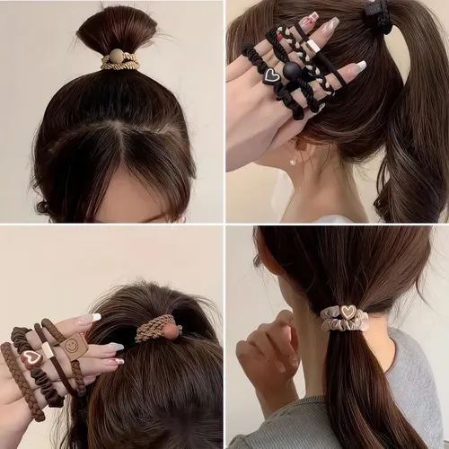 Colitas Para El Pelo Elásticas X25 Mujer
