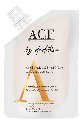 Mascara Facial Arcilla 30 Grs Acf By Dadatina