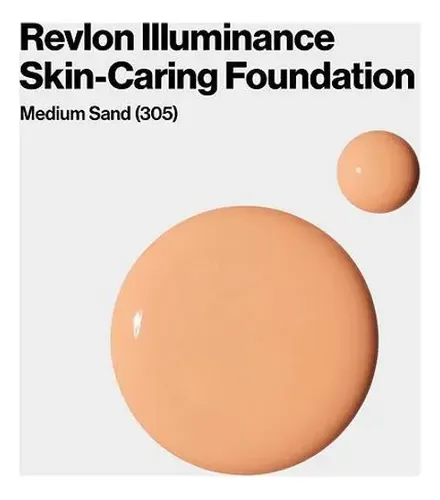 Base Líquida Revlon Illuminance 305 Medium Sand – 30ml
