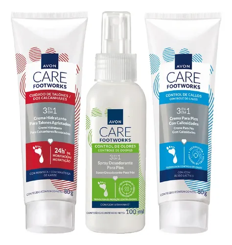 Crema Hidratante Para Talones Agrietados Foot Works Avon