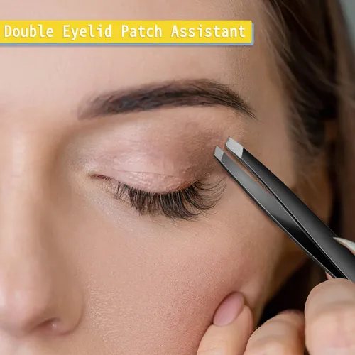 Pinzas De Cejas Mudder Acero Inoxidable 24 Unidades Precisió