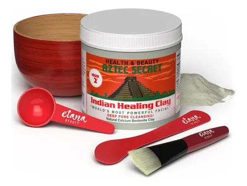 Kit Mascarilla Arcilla Bentonita Aztec Secret 1lb