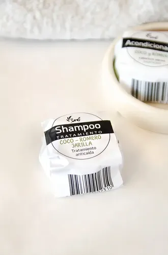 Shampoo Sólido Coco, Romero Y Jarilla Anticaída X 70g Samú