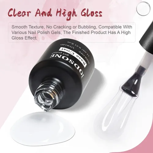 Base Y Top Coat Jodsone 2x15ml Para Uñas