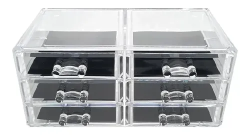 Organizador De Maquillaje De Acrílico Con 6 Cajones O01514