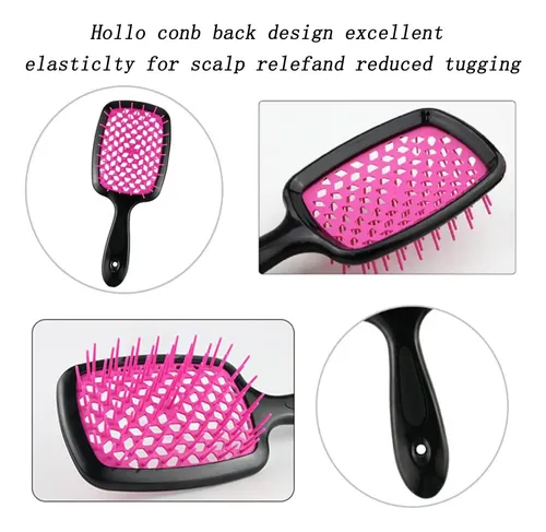 2 Cepillos For El Cabello Sin Cepillar, Peine De Masaje,