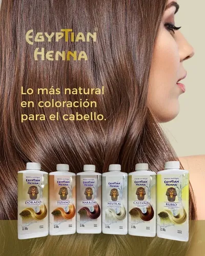 Egyptian Henna Matizador Polvo X 90g Tono Rubio claro