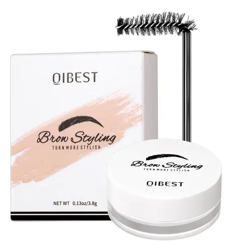 Qibest Fijador Cejas Transparente Cera Natural Larga Duratio