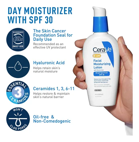 Cerave Hidratante Am/pm Y Limpiador Facial 3oz Viaje