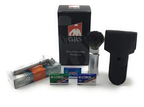 Navaja De Seguridad Gb, Acabado Plateado Mate, Mango Cómodo