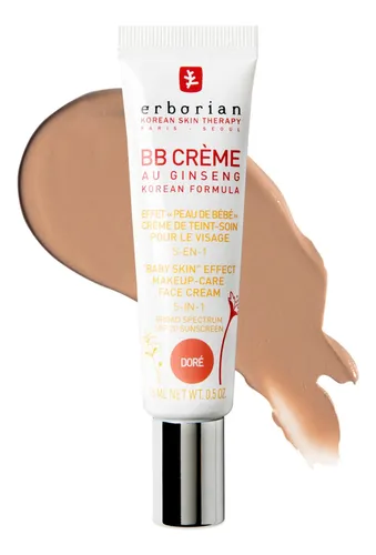 Crema Bb Erborian Con Ginseng Spf 20 Tan (dore) 15 Ml