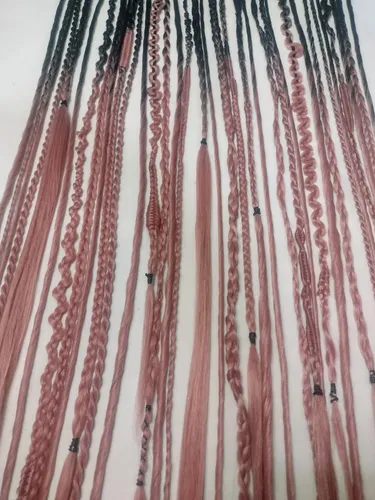 Pack X 34 Dreadlocks Boho Chic Moda Verano Extension Trenzas