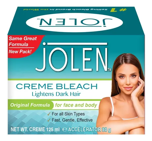 Jolen Crema Decolorante Original Para El Vello 125 Ml
