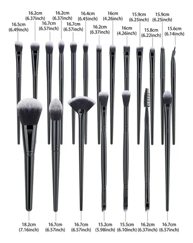 Set De 40 Brochas De Maquillaje Portátiles